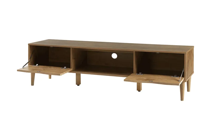 Mccarl TV-Bänk 160 cm - Trä/Natur - Möbler - TV- & Mediamöbler - TV bänk & mediabänk