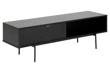 Mehoopany Tv-bänk 40 cm - Svart - Möbler - TV- & Mediamöbler - TV bänk & mediabänk