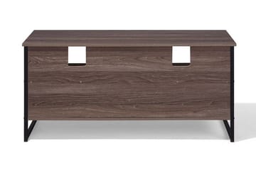 Melnychuk TV-Bänk 120 cm - Mörkbrun - Möbler - TV- & Mediamöbler - TV bänk & mediabänk