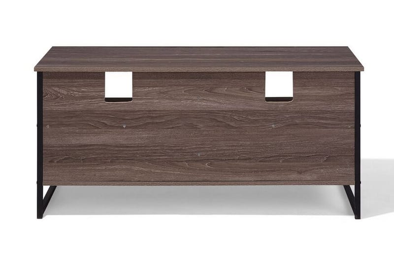 Melnychuk TV-Bänk 120 cm - Mörkbrun - Möbler - TV- & Mediamöbler - TV bänk & mediabänk