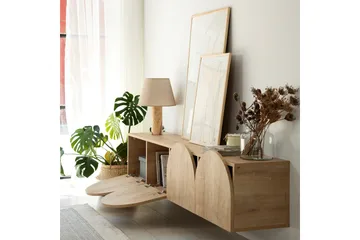 Mesta Tv-bänk 180 cm - Ek - Möbler - TV- & Mediamöbler - TV bänk & mediabänk