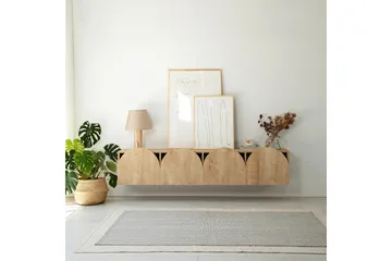 Mesta Tv-bänk 180 cm - Ek - Möbler - TV- & Mediamöbler - TV bänk & mediabänk