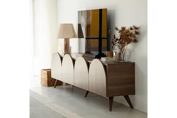 Mesta Tv-bänk 180 cm - Valnöt - Möbler - TV- & Mediamöbler - TV bänk & mediabänk