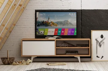 Mod Design Mediaförvaring 120 cm - Trä/Vit - Möbler - TV- & Mediamöbler - TV bänk & mediabänk