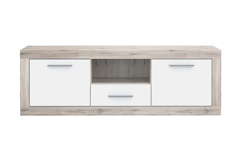 Mohaned TV-Bänk 148 cm - Brun/Vit - Möbler - TV- & Mediamöbler - TV bänk & mediabänk