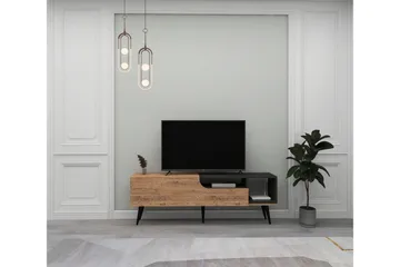 Mul Tv-bänk 150 cm - Brun/Antracit - Möbler - TV- & Mediamöbler - TV bänk & mediabänk