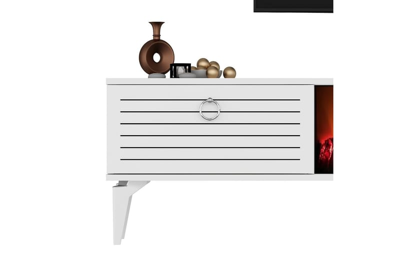 Mula Tv-bänk 150 cm - Vit - Möbler - TV- & Mediamöbler - TV bänk & mediabänk