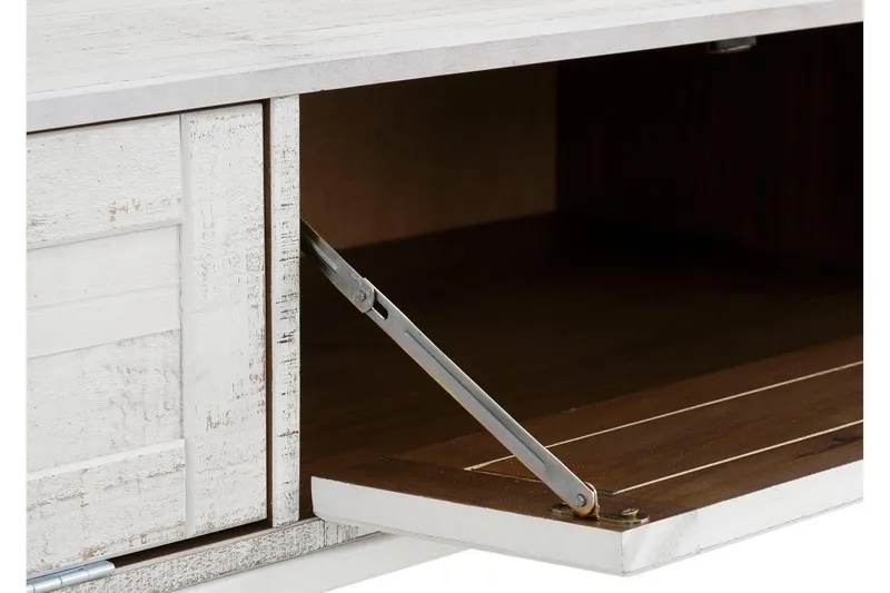 Munira TV-bänk 175 cm - Beige/Vit - Möbler - TV- & Mediamöbler - TV bänk & mediabänk