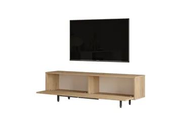 Munish Tv-bänk 160 cm - Ek/Valnöt - Möbler - TV- & Mediamöbler - TV bänk & mediabänk