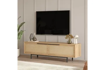 Munish Tv-bänk 160 cm - Ek/Valnöt - Möbler - TV- & Mediamöbler - TV bänk & mediabänk