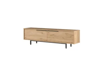 Munish Tv-bänk 160 cm - Valnöt - Möbler - TV- & Mediamöbler - TV bänk & mediabänk