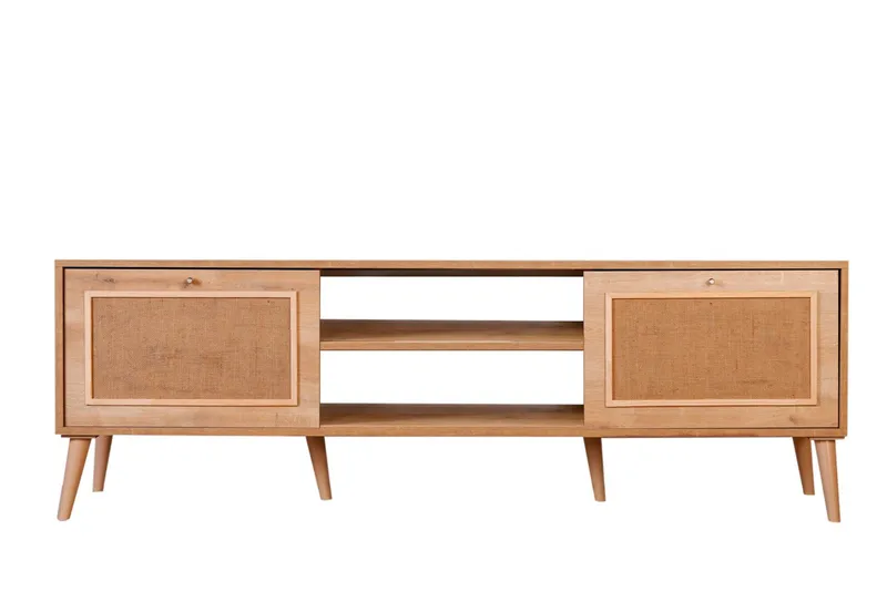 Munnia Tv-bänk 180 cm - Ek - Möbler - TV- & Mediamöbler - TV bänk & mediabänk