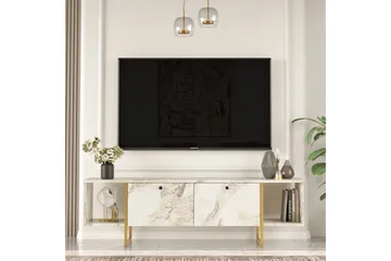 Mushir Tv-bänk 160 cm - Vit - Möbler - TV- & Mediamöbler - TV bänk & mediabänk
