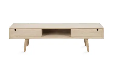 Myrviken TV-bänk 160 cm - Vitpigmenterad Ek - Möbler - TV- & Mediamöbler - TV bänk & mediabänk