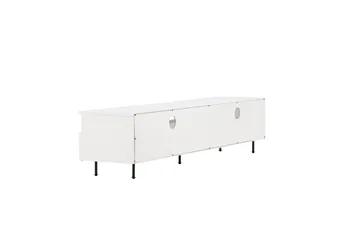 Navarra Tv-bänk 180x40 cm - Vit - Möbler - TV- & Mediamöbler - TV bänk & mediabänk