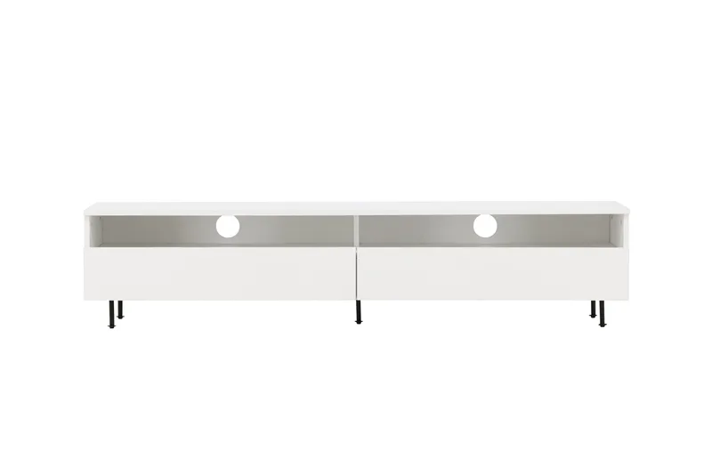 Navarra Tv-bänk 180x40 cm, Vit