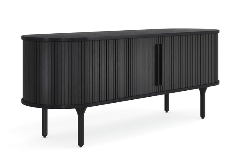 Noira Tv bänk med Förvaring 150x45 cm - Svart - Möbler - TV- & Mediamöbler - TV bänk & mediabänk