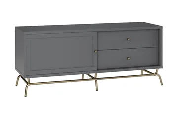 Nova Tv-bänk 150x48 cm Grafitgrå - CosmoLiving - Möbler - TV- & Mediamöbler - TV bänk & mediabänk