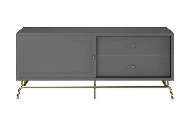 Nova Tv-bänk 150x48 cm Grafitgrå - Möbler - TV- & Mediamöbler - TV bänk & mediabänk