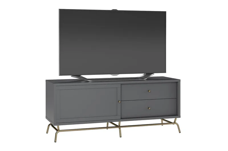 Nova Tv-bänk 150x48 cm Grafitgrå - Möbler - TV- & Mediamöbler - TV bänk & mediabänk