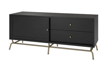 Nova TV-bänk 150x50 cm Svart - Möbler - TV- & Mediamöbler - TV bänk & mediabänk