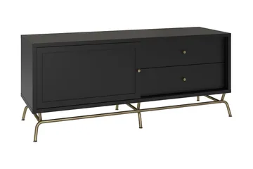 Nova TV-bänk 150x50 cm Svart - Möbler - TV- & Mediamöbler - TV bänk & mediabänk
