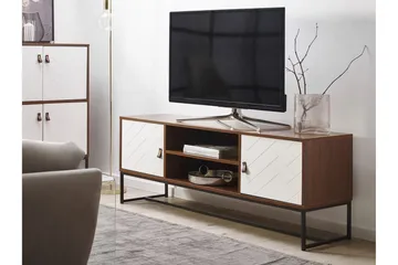 Nueva TV-bänk 150x40 cm - Brun - Möbler - TV- & Mediamöbler - TV bänk & mediabänk