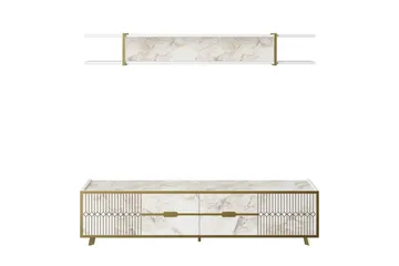 Ocotla Tv-bänk 179,8 cm - Vit - Möbler - TV- & Mediamöbler - TV bänk & mediabänk