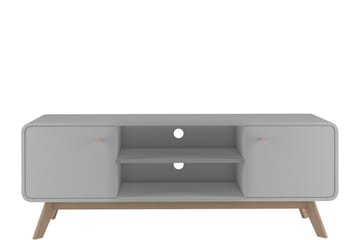 Olivet Tv-bänk 140 cm - Grå - Möbler - TV- & Mediamöbler - TV bänk & mediabänk