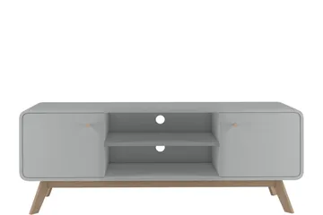 Olivet Tv-bänk 140 cm - Grå - Möbler - TV- & Mediamöbler - TV bänk & mediabänk