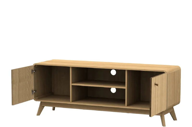 Olivet Tv-bänk 140 cm - Natur - Möbler - TV- & Mediamöbler - TV bänk & mediabänk