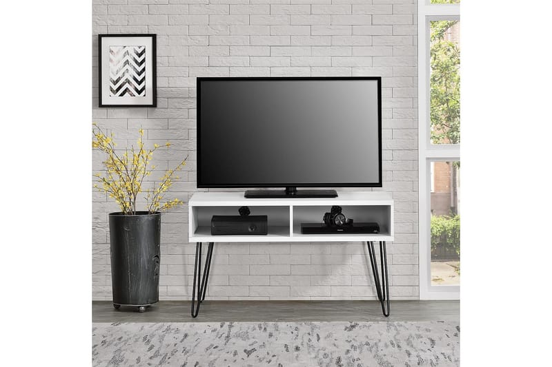 Owen TV-bänk 107x50 cm Vit - Dorel Home - Möbler - TV- & Mediamöbler - TV bänk & mediabänk