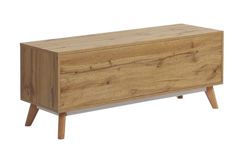 Poblat TV-bänk 120 cm - Vit - Möbler - TV- & Mediamöbler - TV bänk & mediabänk