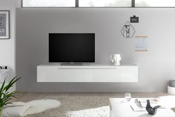 Primo TV-bänk 210 cm - Vit - Möbler - TV- & Mediamöbler - TV bänk & mediabänk