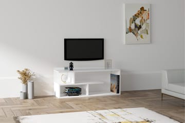 Rinorea Tv-bänk 100x40 cm - Vit - Möbler - TV- & Mediamöbler - TV bänk & mediabänk