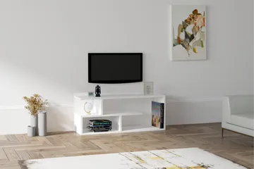 Rinorea Tv-bänk 100x40 cm - Vit - Möbler - TV- & Mediamöbler - TV bänk & mediabänk