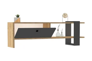 Rinorea Tv-bänk 120x36,8 cm - Antracit - Möbler - TV- & Mediamöbler - TV bänk & mediabänk