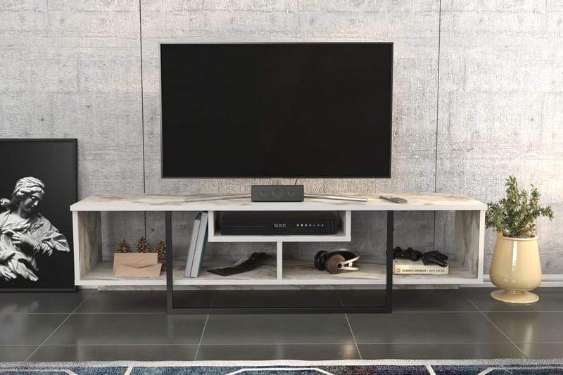 Rinorea Tv-bänk 150x40 cm - Svart - Möbler - TV- & Mediamöbler - TV bänk & mediabänk