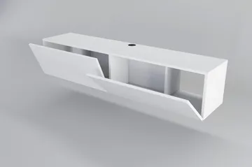 Rinorea Tv-bänk 159,7x34,1 cm - Vit - Möbler - TV- & Mediamöbler - TV bänk & mediabänk