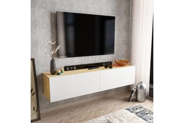 Rinorea Tv-bänk 159,7x34,1 cm - Vit - Möbler - TV- & Mediamöbler - TV bänk & mediabänk