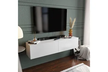 Rinorea Tv-bänk 159,7x34,1 cm - Vit - Möbler - TV- & Mediamöbler - TV bänk & mediabänk