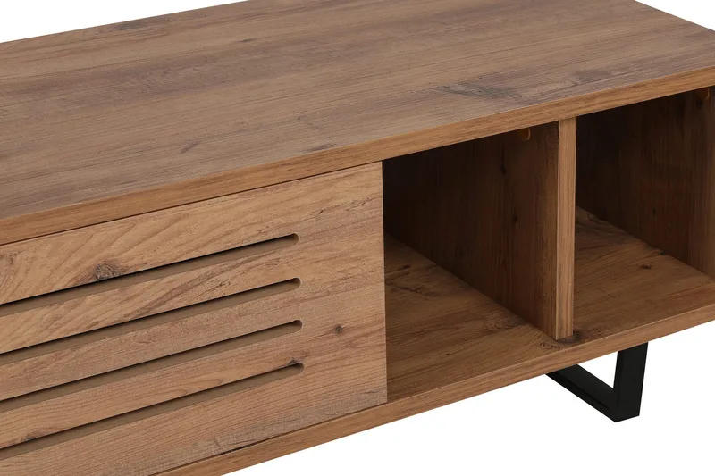 Rinorea Tv-bänk 160x35 cm - Grön - Möbler - TV- & Mediamöbler - TV bänk & mediabänk