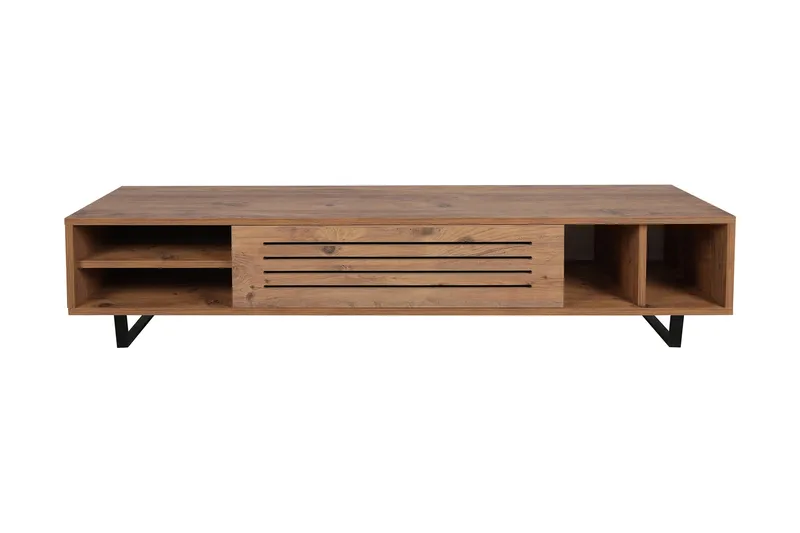 Rinorea Tv-bänk 160x35 cm - Grön - Möbler - TV- & Mediamöbler - TV bänk & mediabänk