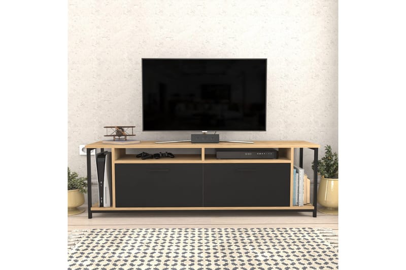 Rinorea Tv-bänk 160x50,8 cm - Brun - Möbler - TV- & Mediamöbler - TV bänk & mediabänk