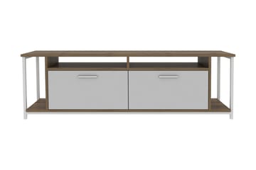 Rinorea Tv-bänk 160x50,8 cm - Vit - Möbler - TV- & Mediamöbler - TV bänk & mediabänk