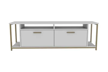 Rinorea Tv-bänk 160x50,8 cm - Vit - Möbler - TV- & Mediamöbler - TV bänk & mediabänk