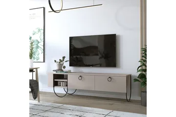 Riskalen TV-bänk 150 cm - Grå - Möbler - TV- & Mediamöbler - TV bänk & mediabänk