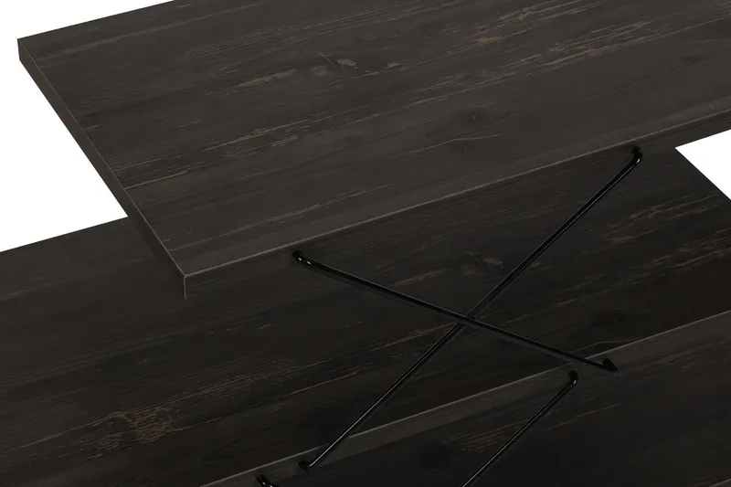 Riyana Tv-bänk 120 cm - Mörkbrun - Möbler - TV- & Mediamöbler - TV bänk & mediabänk