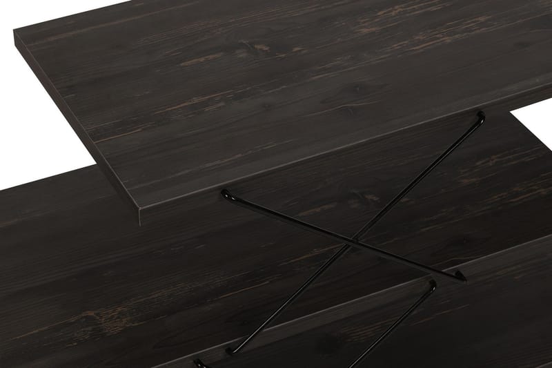 Riyana Tv-bänk 120 cm - Mörkbrun - Möbler - TV- & Mediamöbler - TV bänk & mediabänk