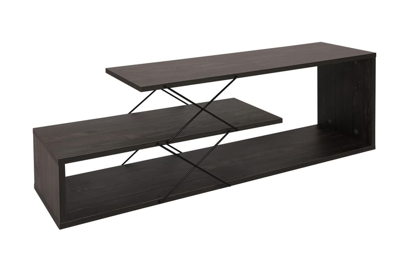 Riyana Tv-bänk 120 cm, Mörkbrun